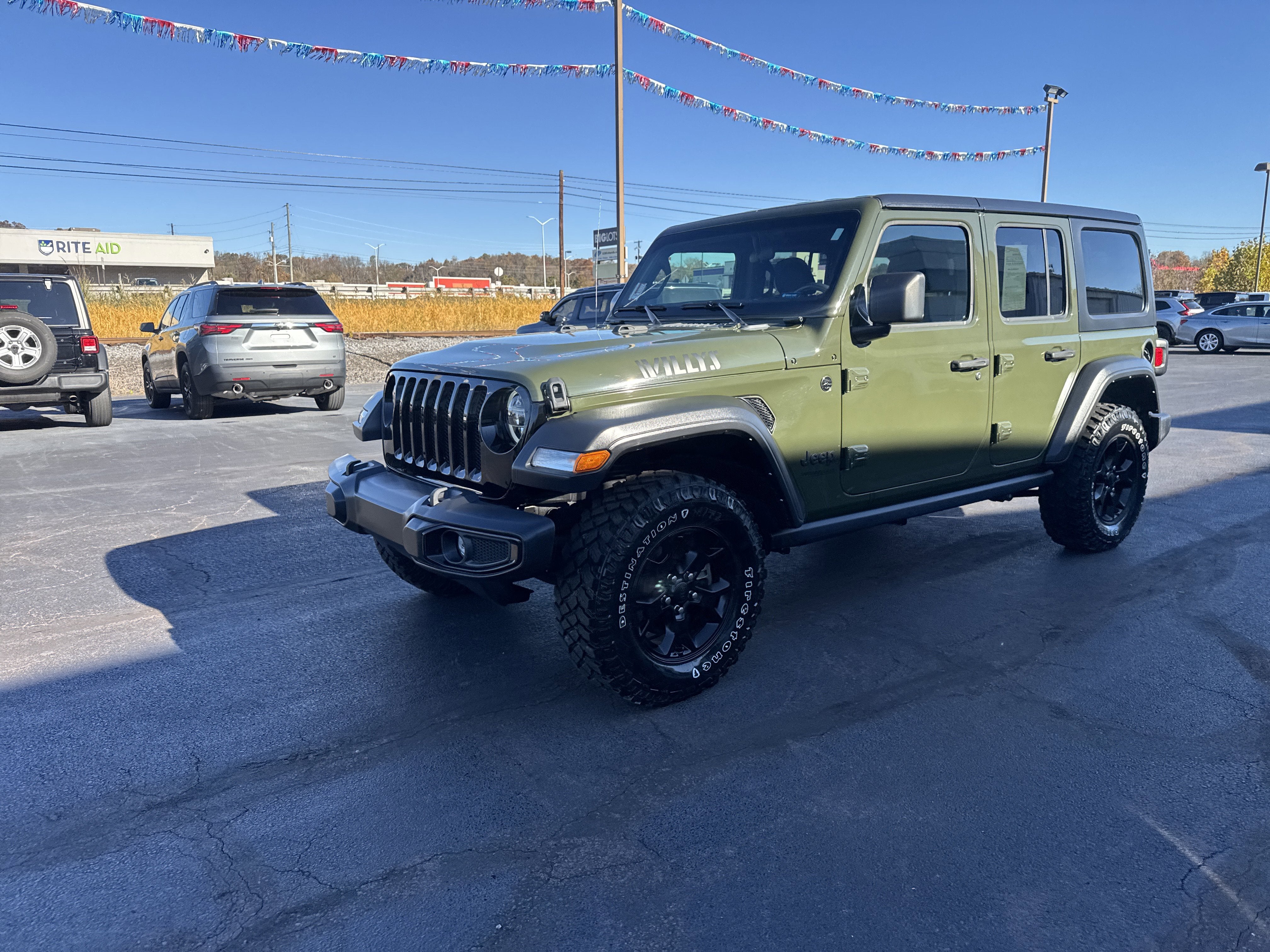 2021 Jeep Wrangler Unlimited Willys