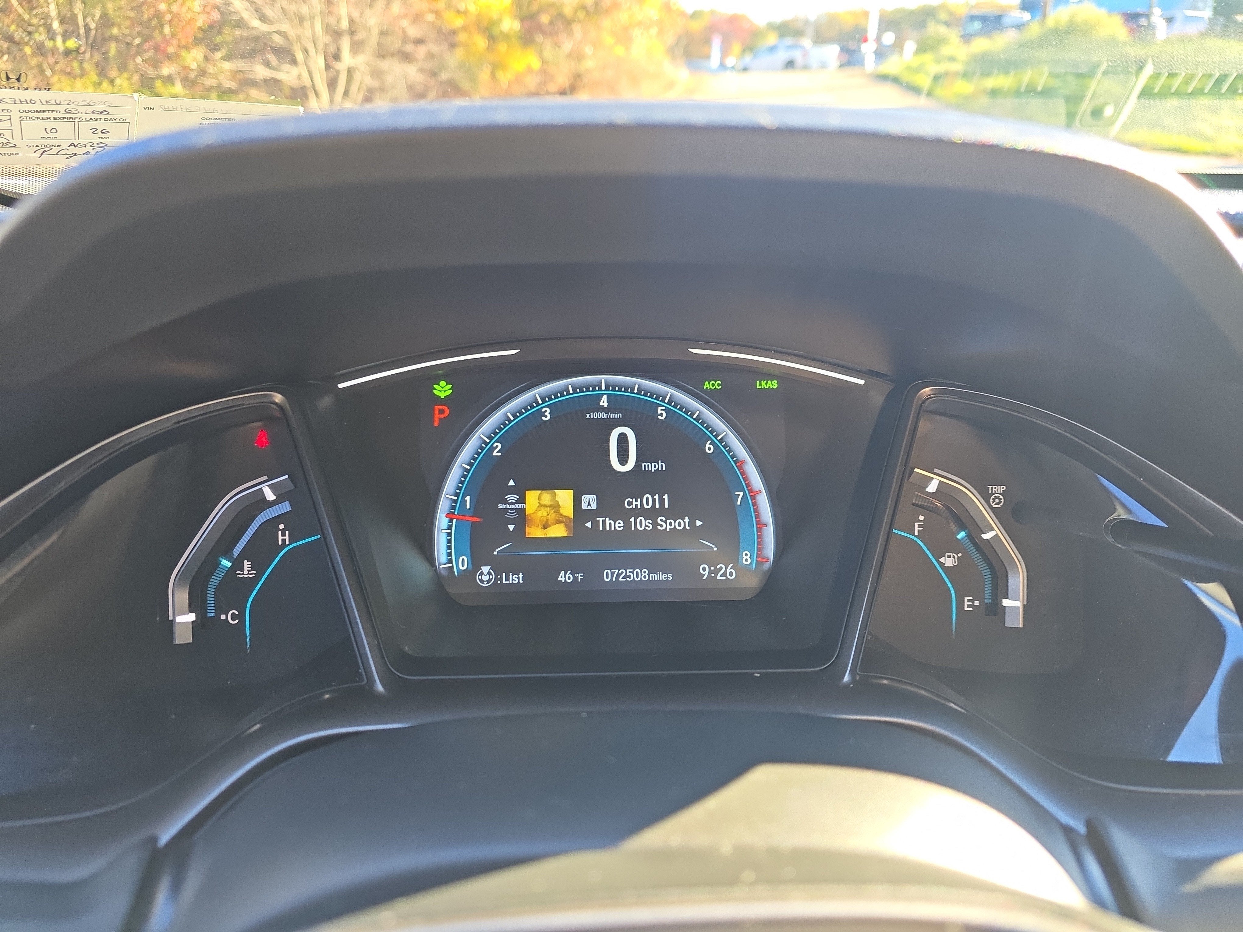 2019 Honda Civic Hatchback EX