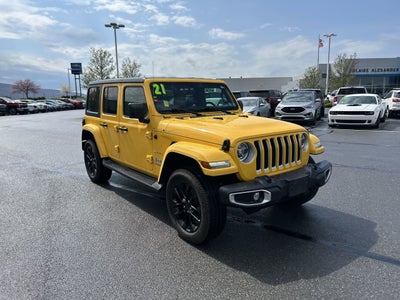 2021 Jeep Wrangler 4xe Unlimited Sahara