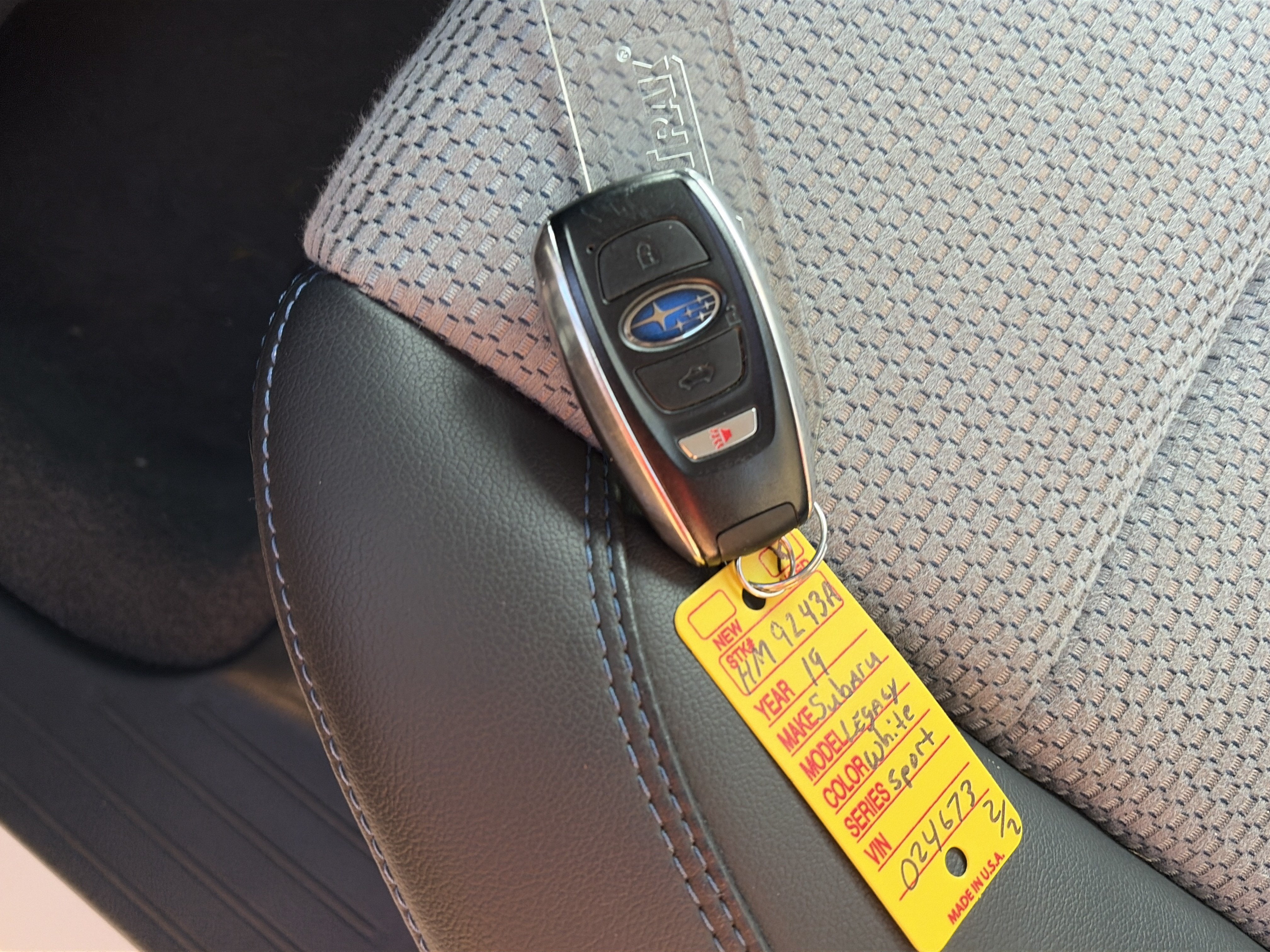 2019 Subaru Legacy Sport
