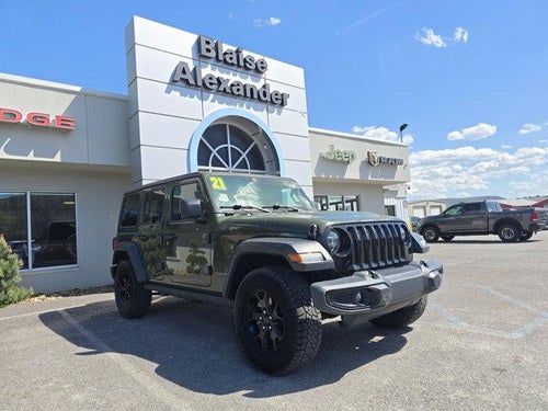 2021 Jeep Wrangler Unlimited Willys 4x4