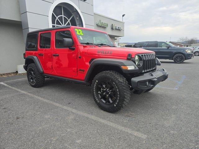 2022 Jeep Wrangler Unlimited Willys 4x4