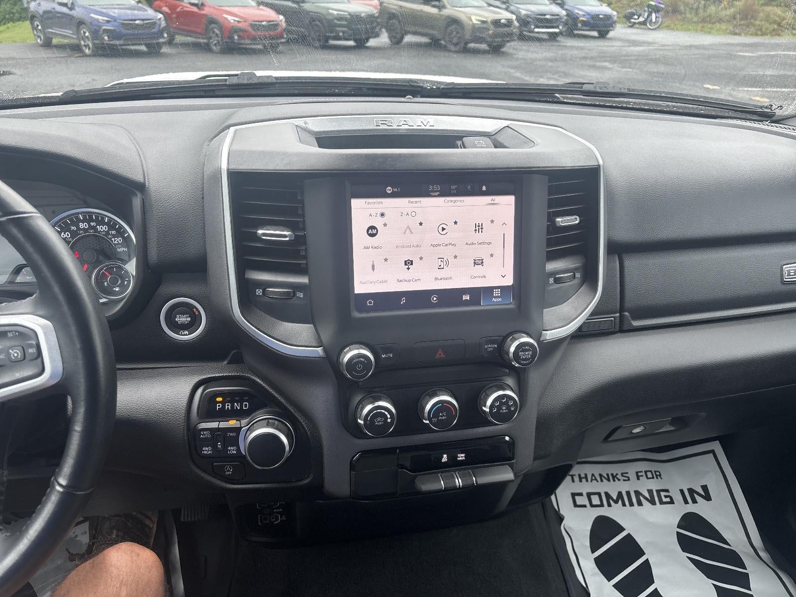 2022 RAM 1500 Big Horn 4x4 Quad Cab 6'4" Box