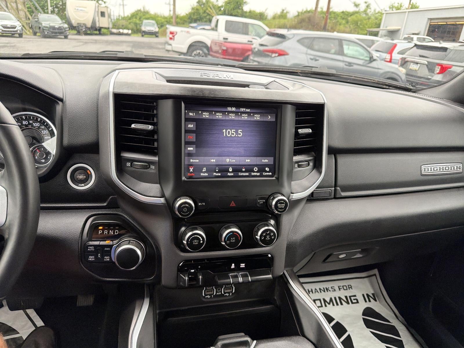 2021 RAM 1500 Big Horn 4x4 Quad Cab 6'4" Box