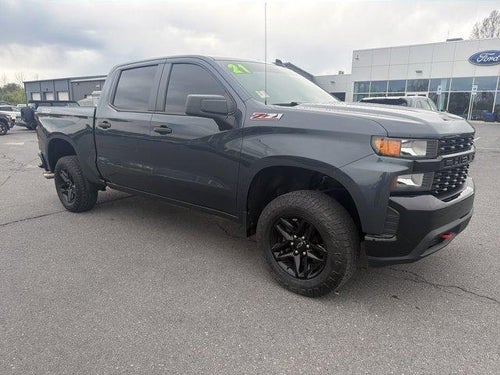 2021 Chevrolet Silverado 1500 Crew Cab Short Box 4-Wheel Drive Custom Trail Boss
