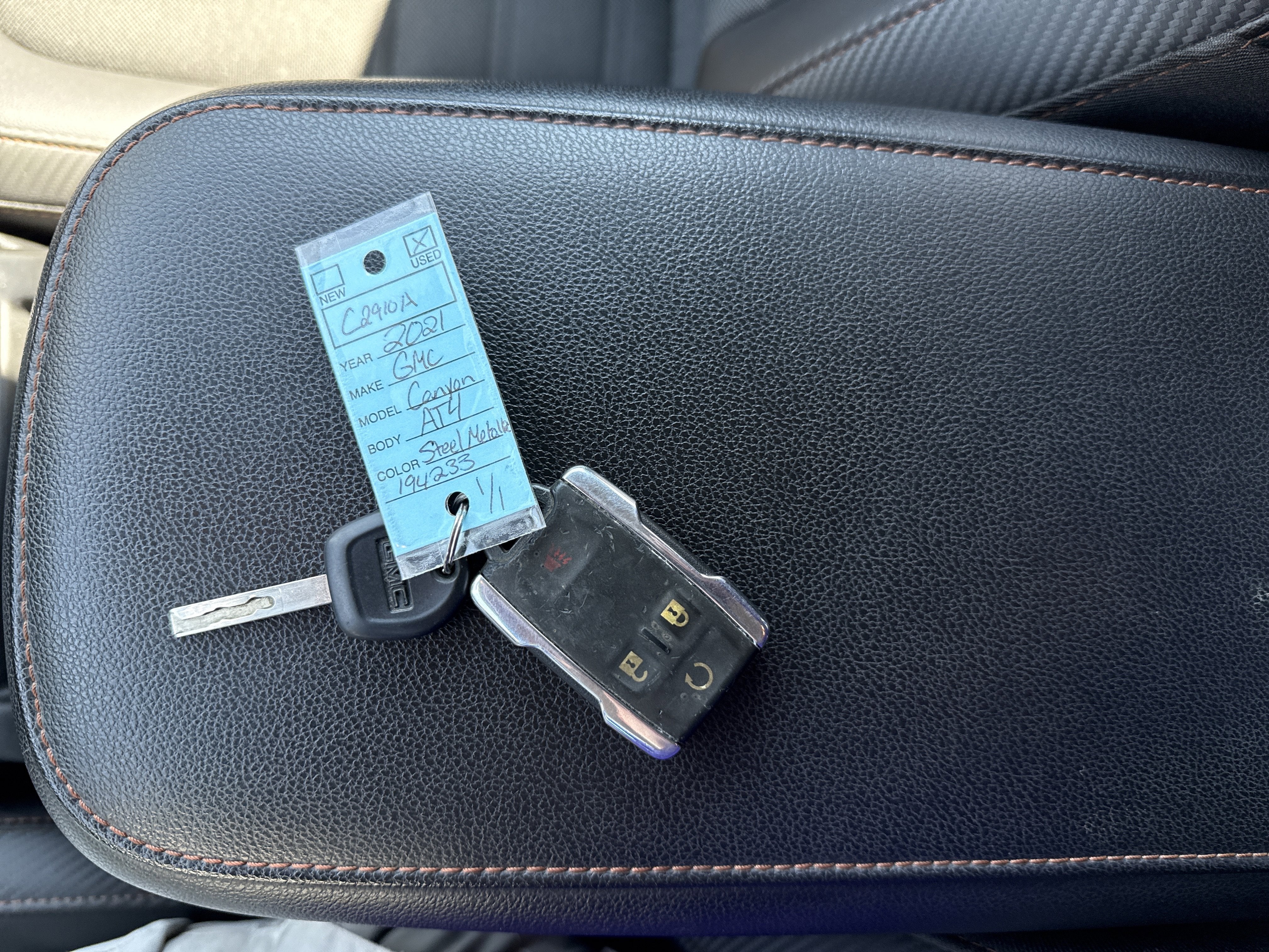 2021 GMC Canyon AT4 - Cloth