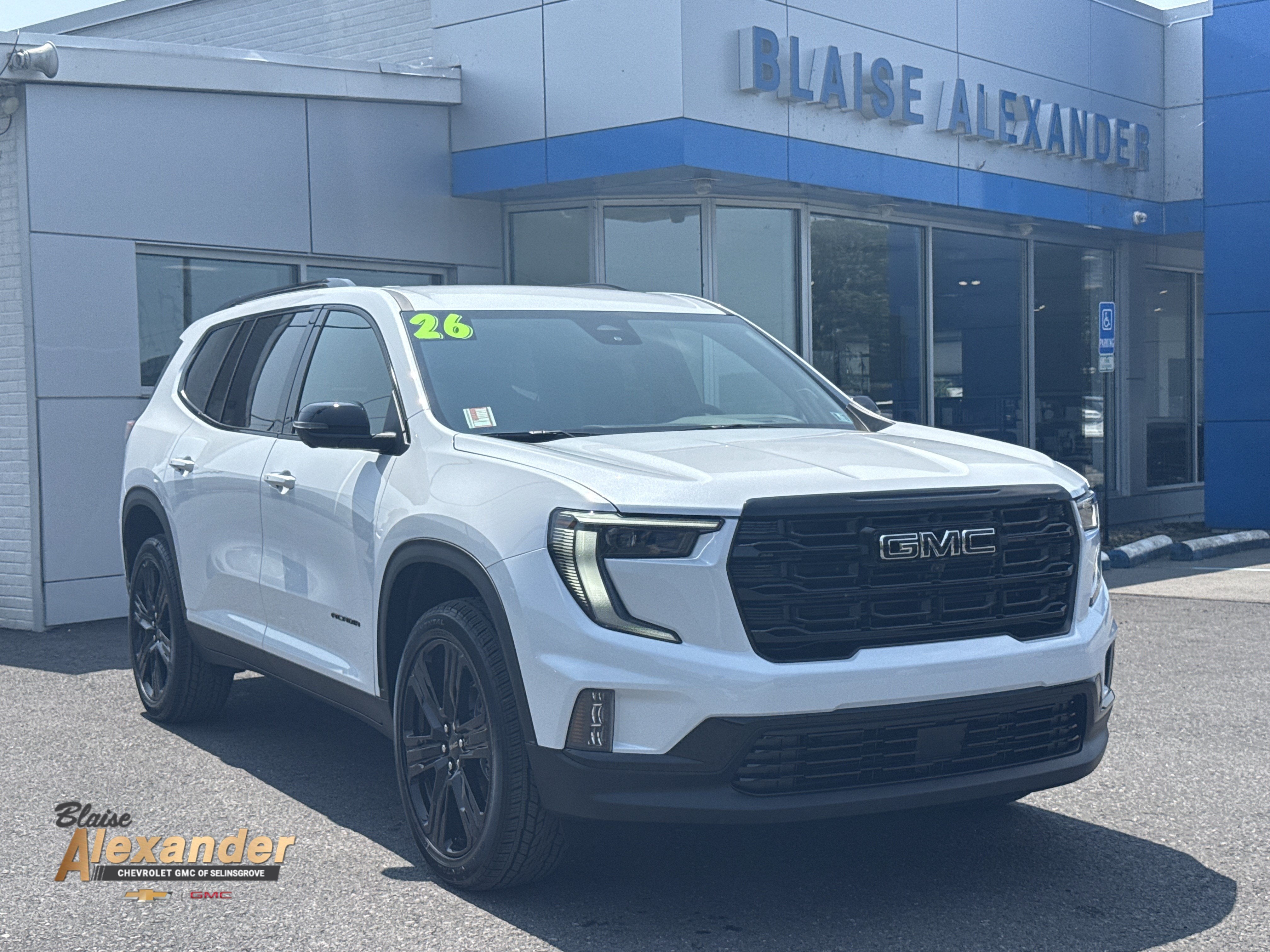2026 GMC Acadia Elevation