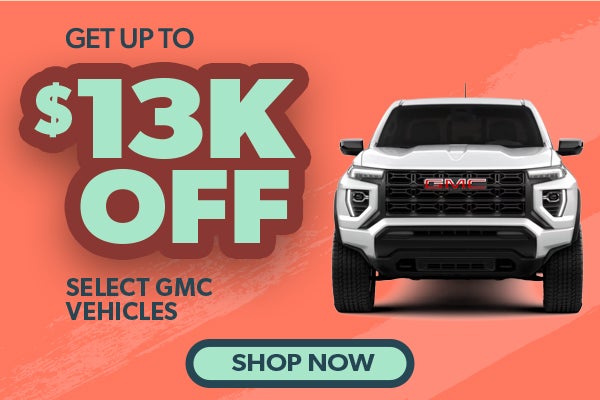 Select GMC Vehicles